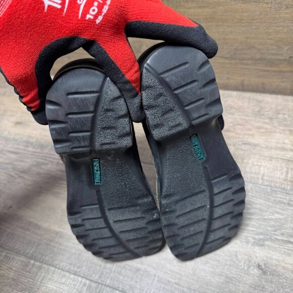 Josef Seibel Brown Leather Straps Slide Sandal Women's Size EU 39 - Picture 4 of 7